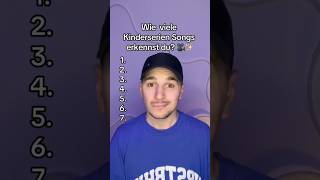 WIE VIELE KINDERLIEDER INTROS KENNST DU 🎶✨ [upl. by Tuneberg69]