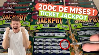 ON GRATTES 20 JACKPOT AUJOURD’HUI  MACHINE POUR 200€ 🔥 JE CRIE COMME UN FOU DANS L’HÔTEL  😱 [upl. by Bouldon]