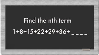 Find the nth term of the sequence  Mental Maths [upl. by Gault817]