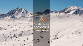 Le Domaine de Grandvalira 1ère station de ski en Andorre [upl. by Calvo183]