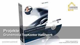 Projektverwaltung  TopKontor Handwerk [upl. by Derfla]