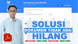 Panduan MySAPK BKN Inilah Solusi Jika Dokumen Asli Tidak Ada atau Hilang [upl. by Kane552]