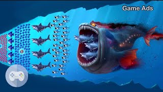 Fishdom Ads Mini Games Review 40 New Levels Update Small Fish Vs The Bloop Collection [upl. by Odelet]