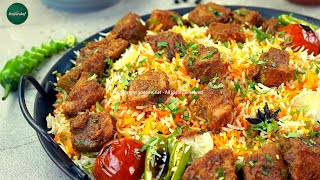 Beef Tikka Rice Platter Recipe By SooperChef Bakra Eid Recipe [upl. by Einneg]