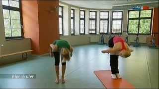 Flexibility test with Zlata [upl. by Ahtar]