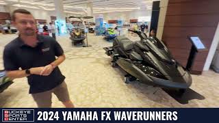 2024 Yamaha FX Waverunners Walkthrough [upl. by Yelsew]