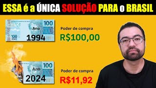 🚨A MOEDAREAL BRASILEIRA já PERDEU 90 do seu VALOR de COMPRA e está FADADA ao FRACASSO [upl. by Aitnohs]