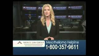 Arentz Law Group TV Commercial Mesothelioma [upl. by Miehar120]