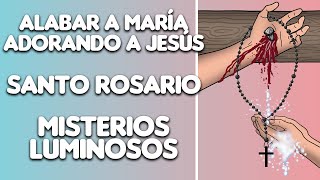 Rosario Adorando Las Llagas y La Sangre de Jesús  Misterios Luminosos  Padre Darío Betancourt [upl. by Hambley]