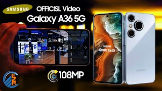 Samsung Galaxy A36 5G Trailer  First Look Specifications amp and Launch Date Galaxy A36 5G [upl. by Ertemed]