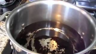 Quick Tip How To Clean A Burnt Stainless Steel Pot [upl. by Jeavons]