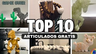 🔥 IMPRESIONES 3D articuladas 👉STL GRATIS  ASMR [upl. by Cigam]