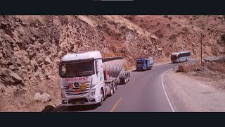 Bajada de Conococha  Cajacay  Buses del Perú  CusqueñoenRuta  Parte 2  Huaraz  Lima [upl. by Yvor]