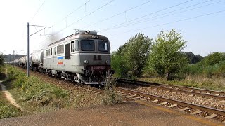 Trenuri  Trains  Halta Prahova Tinosu  10092016 [upl. by Burlie]