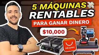 5 MAQUINAS de ALIEXPRESS para GANAR MUCHO DINERO por MENOS de 500 [upl. by Mathian284]