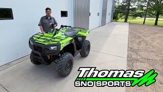 2022 Arctic Cat Alterra 600 ATV Quick Walk Around [upl. by Llenahs]