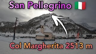 🇮🇹 San Pellegrino and Falcade Wonderfull skiing place [upl. by Allan132]