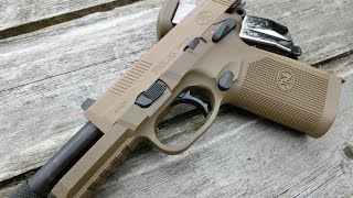 Cybergun  VFC FN FNX 45 Tactical  Full Review amp Shooting Test [upl. by Eicats]