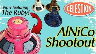 Celestion AlNiCo Shootout The Blue Ruby Gold AND Cream  Compared [upl. by Odyssey]