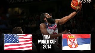 USA 🇺🇸 vs Serbia 🇷🇸  FIBA Basketball World Cup 2014 Final [upl. by Togram454]