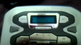 Sony Walkman WMFX493 in action [upl. by Ahsinrad]