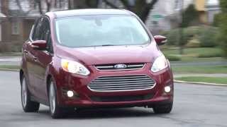 2013 Ford CMAX Energi  Drive Time Review with Steve Hammes  TestDriveNow [upl. by Oriana]