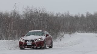 2014 Lexus GS 350 RWD FSport Winter Road Test [upl. by Shani]