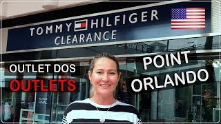 Loja da TOMMY mais BARATA que OUTLET Compras na TOMMY HILFIGER CLEARANCE POINT ORLANDO nos EUA [upl. by Akcirehs]