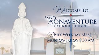 St Bonaventure Church  Daily Mass Friday of the Tenth Week in Ordinary Time 830 AM [upl. by Sidwohl]