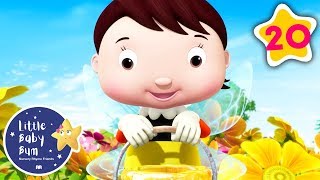 Little Bee Song  Part 2  Little Baby Bum  Baby Videos  Fairy Tales and Stories  Moonbug TV [upl. by Drawd269]