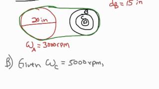 POE  Belt amp Pulley Calculations [upl. by Koby760]