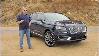 2019 Lincoln Nautilus Reserve AWD Test Drive Video Review [upl. by Lorelie]