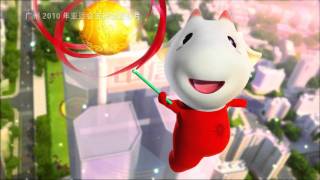 2010 Asian Games Mascot Animation3D Cartoon Animationflv [upl. by Otrebide]