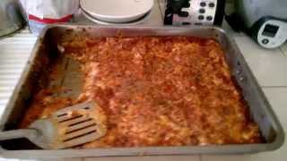 Lasaña ó Lasagna [upl. by Ruhtracam]