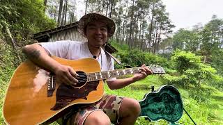 TUTORIAL MAIN GITAR DI RUMAH HUTAN⁉️ [upl. by Anaidirib]