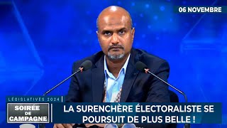 « Soirée de Campagne »  La surenchère électoraliste se poursuit de plus belle [upl. by Maribeth]