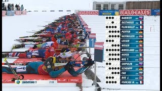 Mass Start Men  Annecy  Le Grand Bornan  17122017 [upl. by Ynaiffit824]