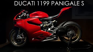 DUCATI 1199 PANIGALE S TAMIYA 112 scale plastic model Full Build [upl. by Nosylla]