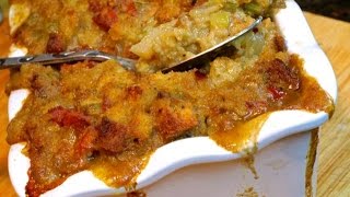 How To Make Cornbread amp Sausage Dressing [upl. by Benedikta124]