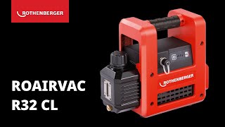 Cordless Vacuum Pump ROAIRVAC R32 20 amp 50 CL  Highlight Overview [upl. by Arakat]