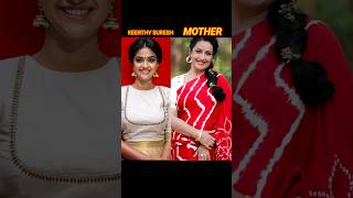 keerthy suresh cute family  shorts shorts [upl. by Oralee]