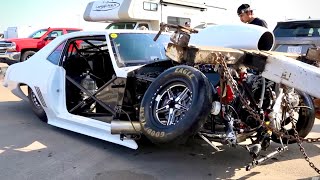 The Most INSANE WRECKS Ive EVER FILMED  Drag Racing Crashes [upl. by Rigdon]