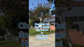 Snoop Doggs High School ch8singsunsets hiphop travelcouple snoopdogg longbeach [upl. by Enomyar]