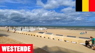 Westende Belgium 🇧🇪 Belgian Coast walking tour [upl. by Omle]