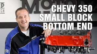 HowTo Rebuild Bottom End Chevy 350 Small Block Engine Motorz 66 [upl. by Dawn775]