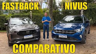 Comparativo Fiat Fastback Impetus x Volkswagen Nivus Highline [upl. by Hajidahk]