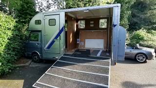 Converting an LT35 Horsebox to Camper [upl. by Noy]