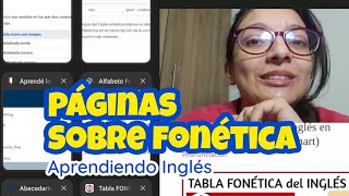 PÁGINAS SOBRE LA FONÉTICA DEL INGLÉS [upl. by Georglana]