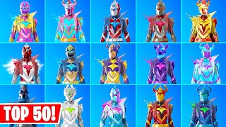 TOP 50 BEST SPECTRA KNIGHT SKIN COMBOS IN FORTNITE OG [upl. by Eimak853]