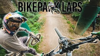 HAMMER TAG in der BIKEWELT SCHÖNECK  Backflips Fedko und Party MTB Trains [upl. by Ellehc]